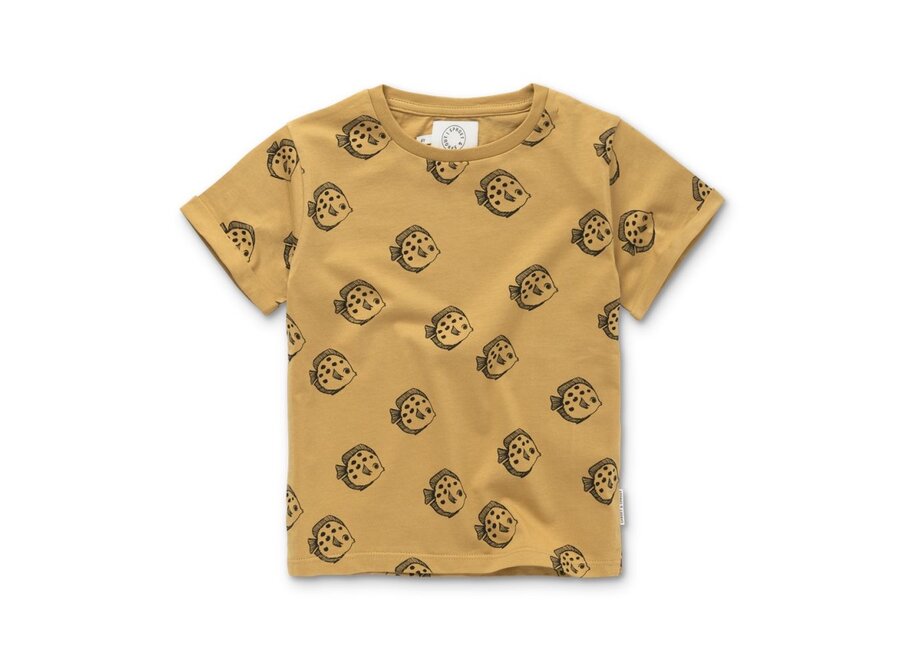 Sproet & Sprout | T-Shirt Fish Print Honey