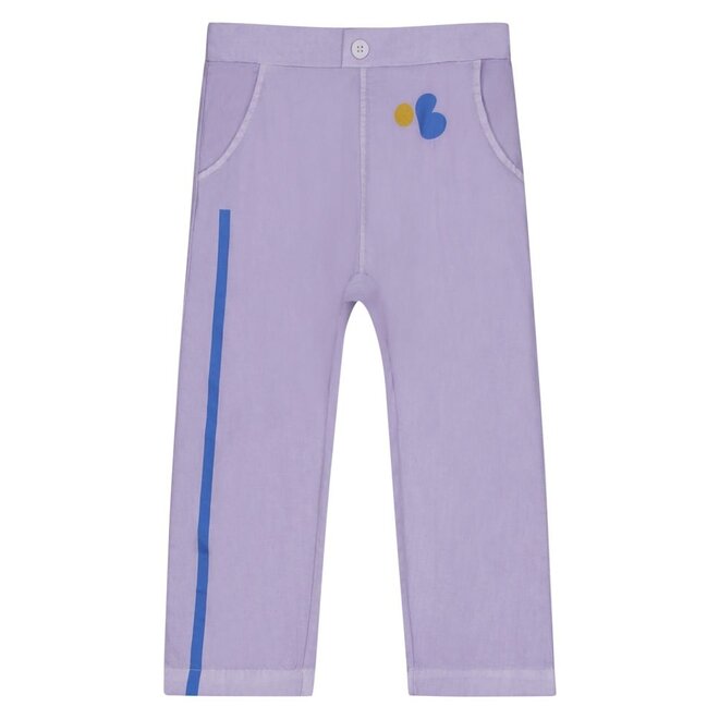 Bonmot | Baggy Trouser Side Stripe Mallow
