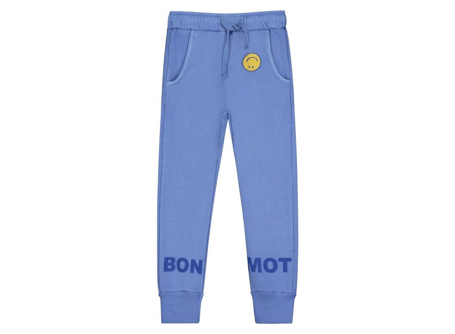 Bonmot | Fleece Trouser Bonmot Mid Blue
