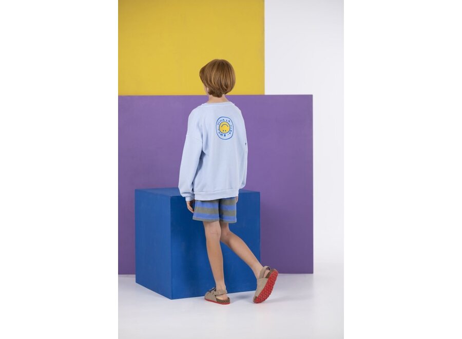 Bonmot | Sweatshirt Viva La Vida Light blue