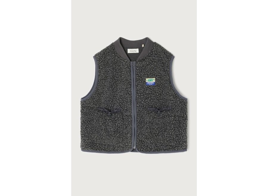 American Vintage | Vest Kids Sm Anthracite Chine