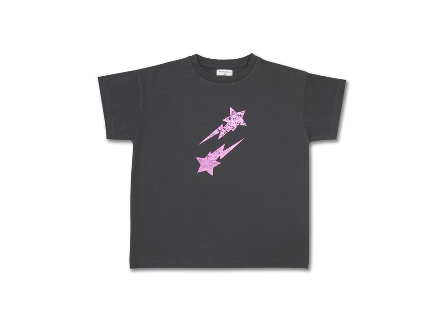 Petit Blush | Falling Metalic Stars T-shirt