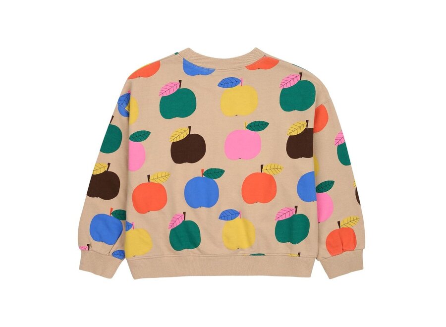 Jelly Mallow | Colorful Apple Sweatshirt