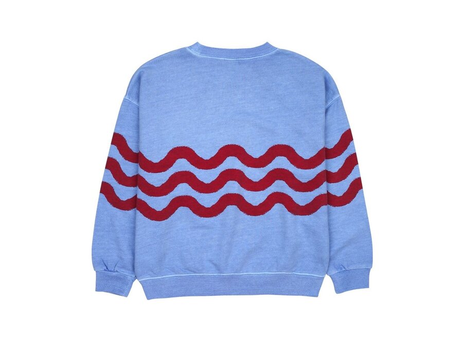 Jelly Mallow | Wave Pigment Sweatshirt