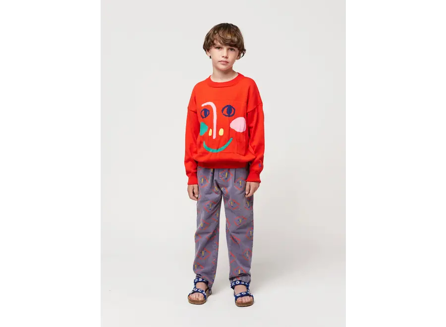 Bobo Choses | Masks All Over Chino Broek