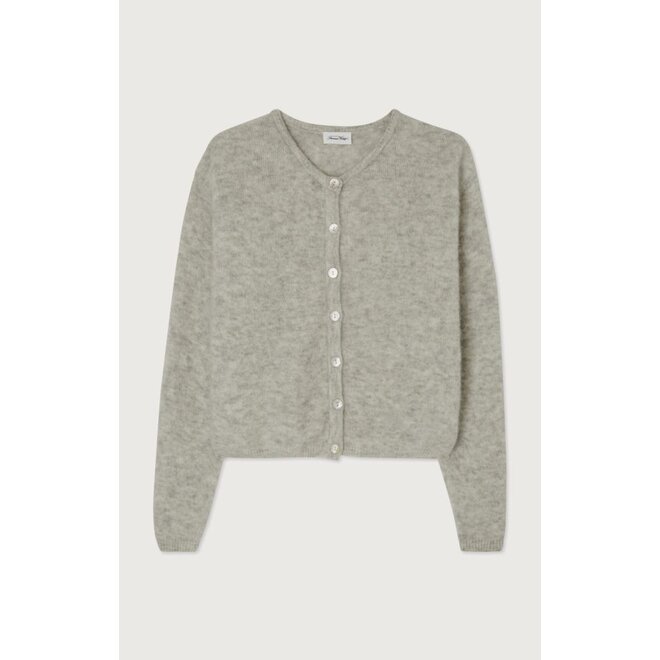 American Vintage | Vitow Vest Light Grey Melange