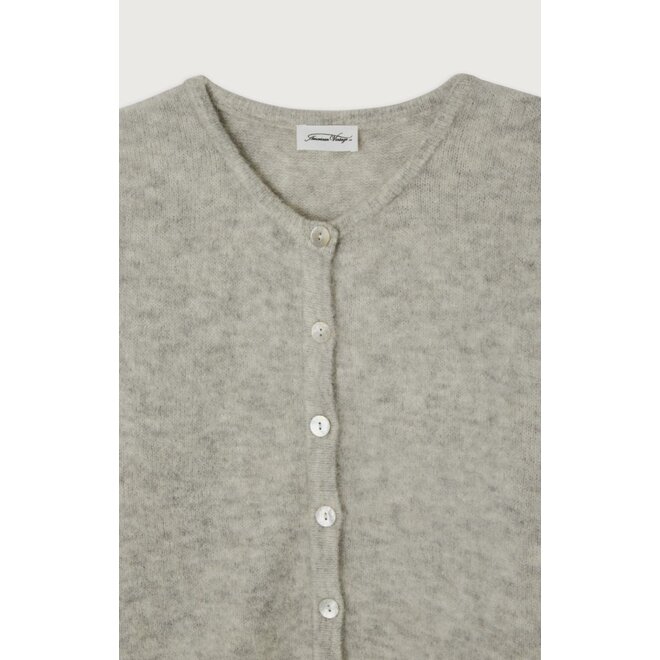 American Vintage | Vitow Vest Light Grey Melange