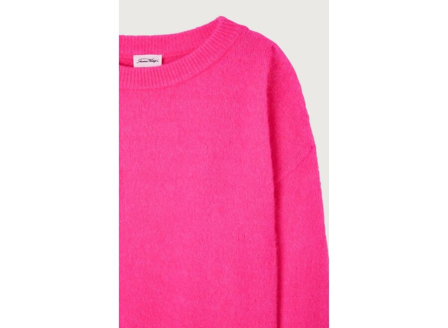 American Vintage | Vitow Pull Rose Fluo Chine