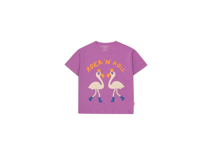 Flamingos Tee Orchid