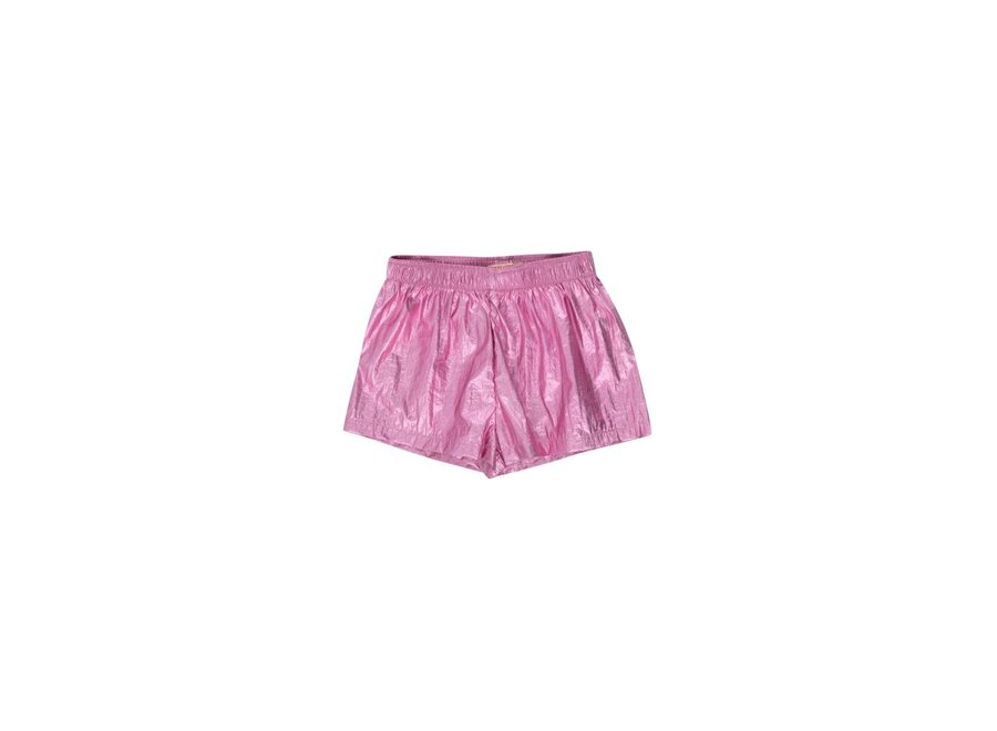 Shiny Short Metallic Pink