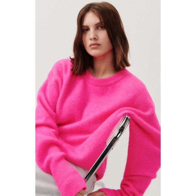 American Vintage | Vitow Trui Fluo Pink Melange