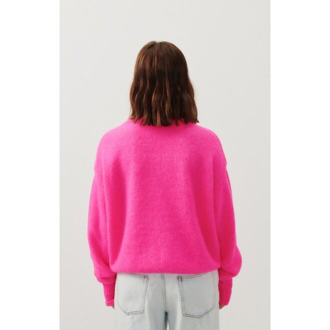 American Vintage | Vitow Trui Fluo Pink Melange
