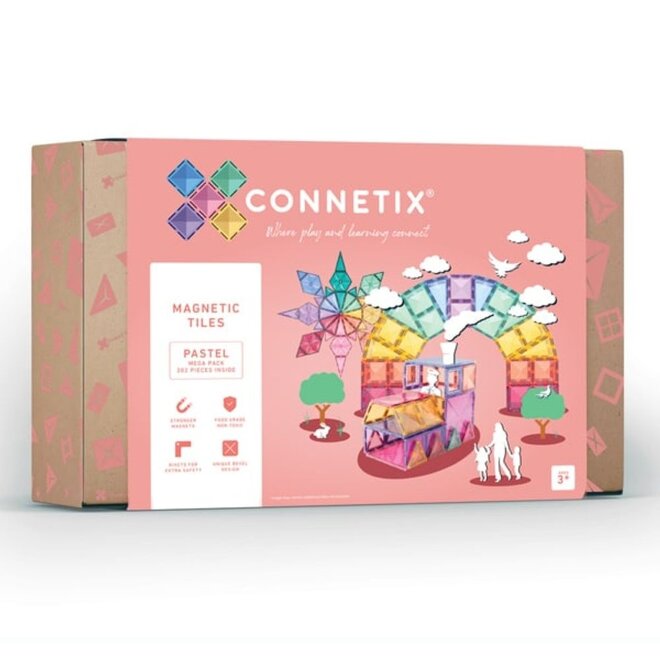 Connetix | Pastel Mega Pack (202 pieces)