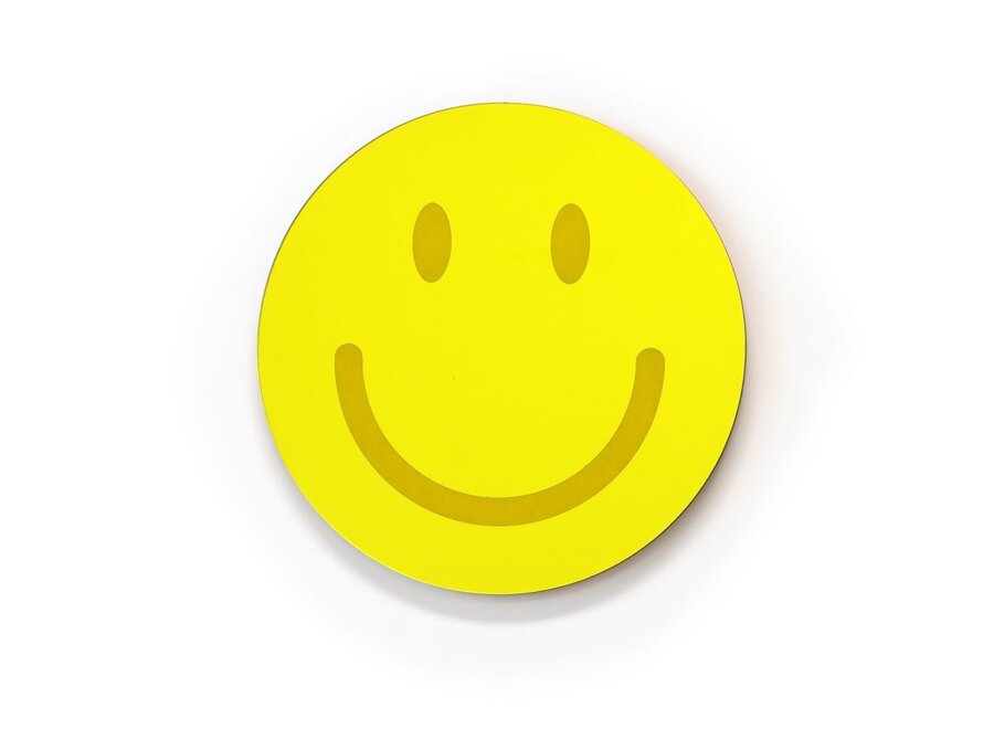 Smiley Mirror Yellow
