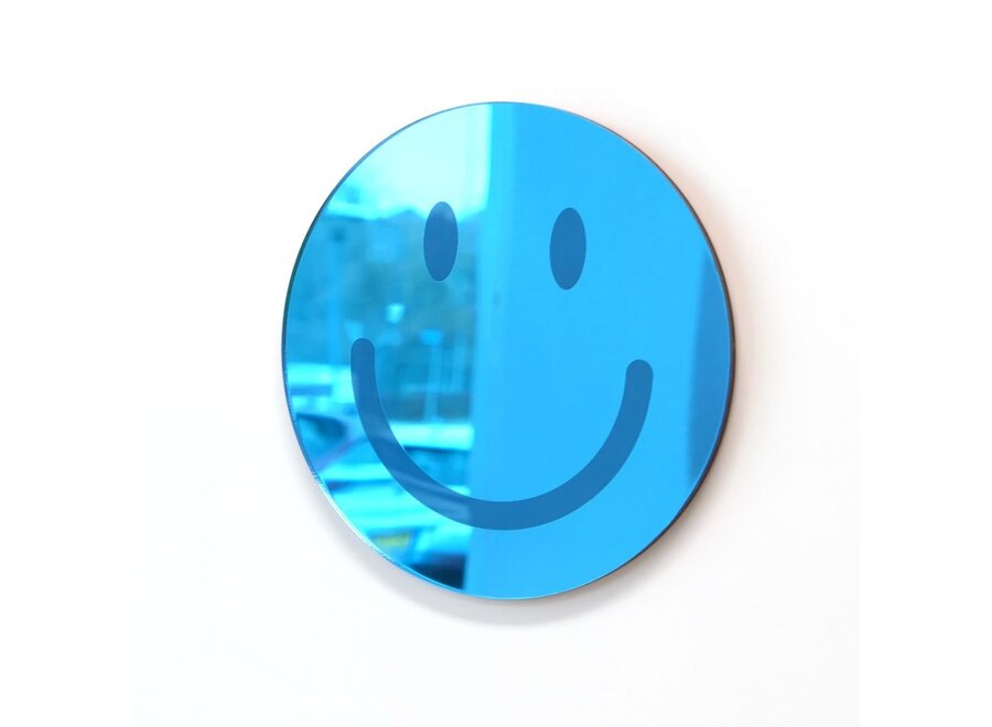 La Miséto | Smiley Mirror Blue