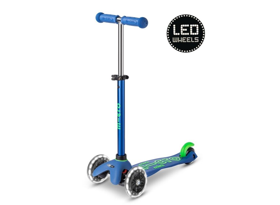 Mini Micro Step Deluxe LED Blauw/Groen