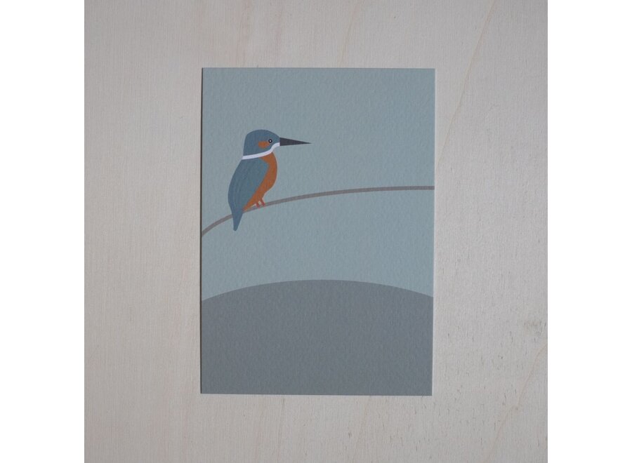 Habitat | Postkaart A Little Bird Told Me... 007 - IJsvogel