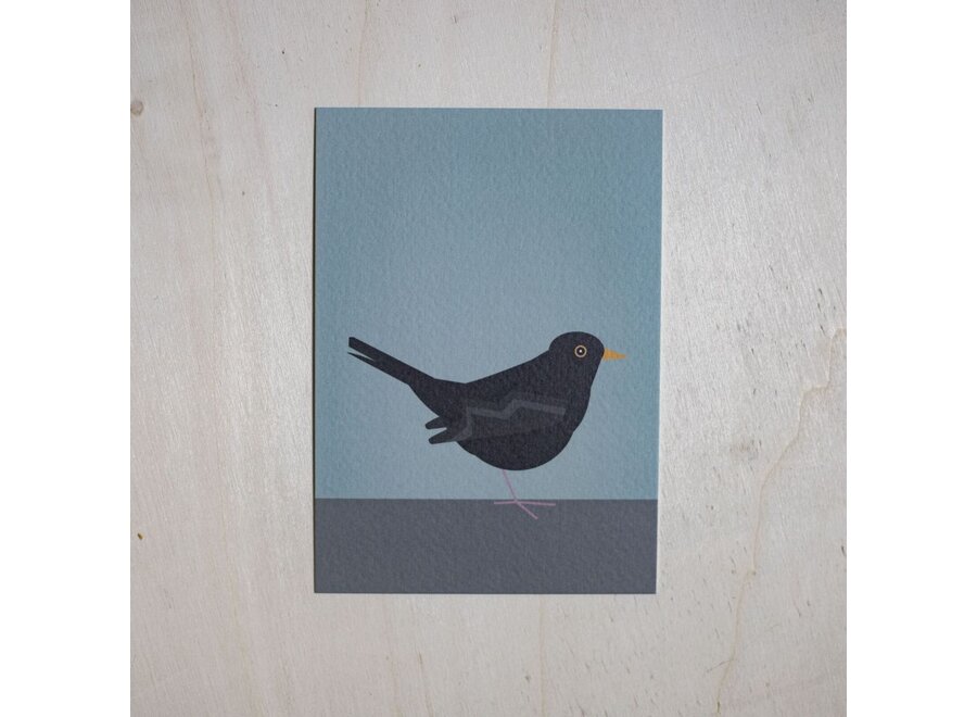 Habitat | Postkaart A Little Bird Told Me... 005 - Merel