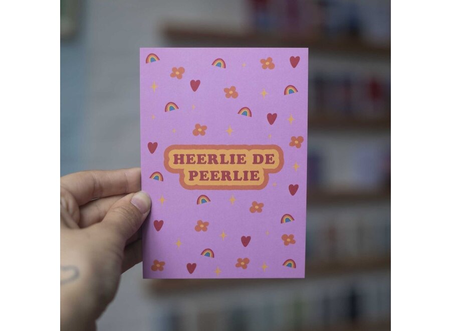 Postkaart Caught a Vibe 064 - HEERLIE DE PEERLIE