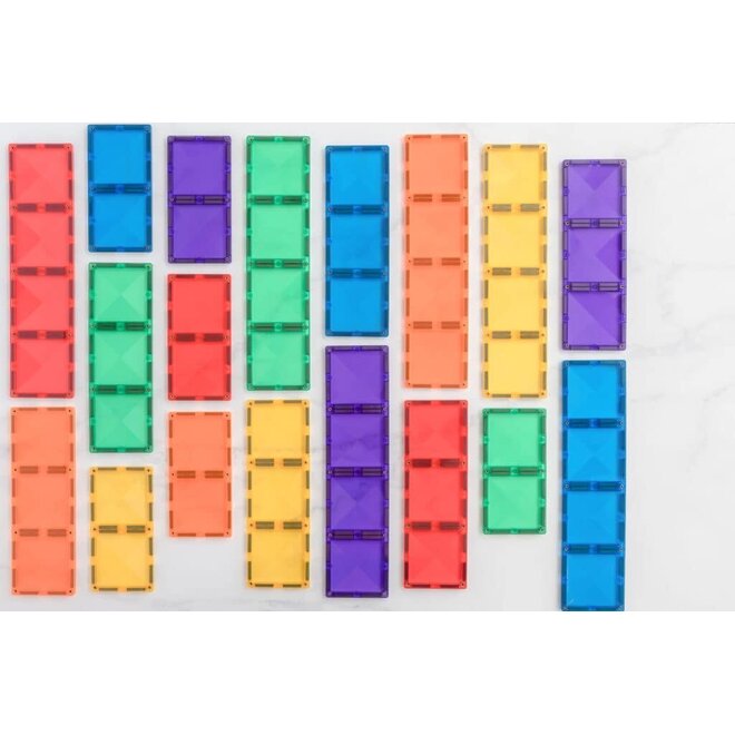 Connetix | Rainbow Rectangle Pack (18 pieces)