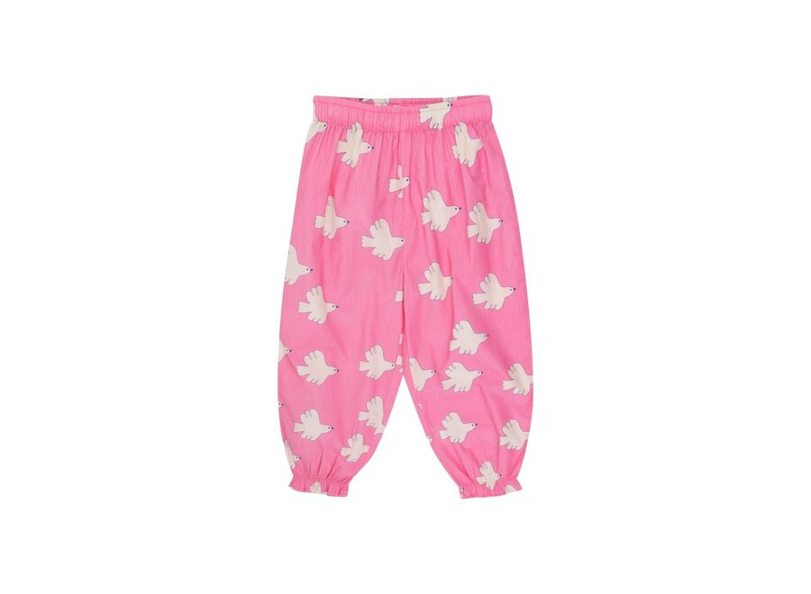 Doves Frill Pant Dark Pink