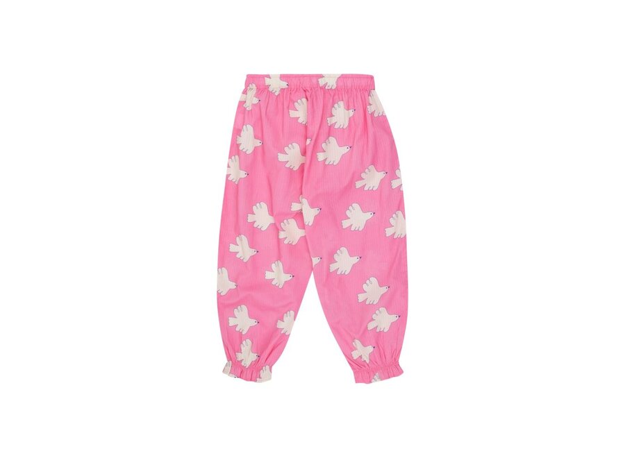 Tiny Cottons | Doves Frill Pant Dark Pink