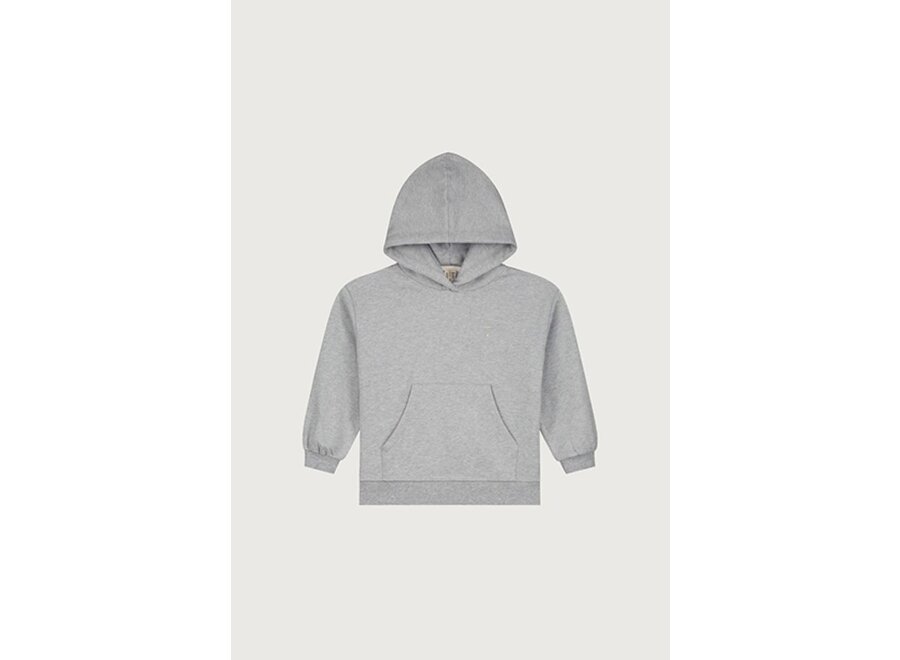 Hoodie GOTS | Grey Melange