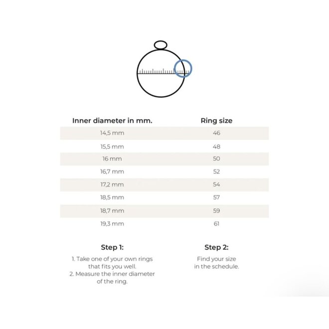 Enamel | Agnete Large Gouden Ring