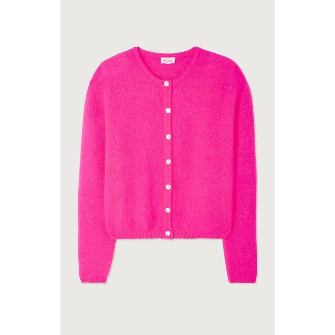 Vitow Vest Fluo Pink Melange