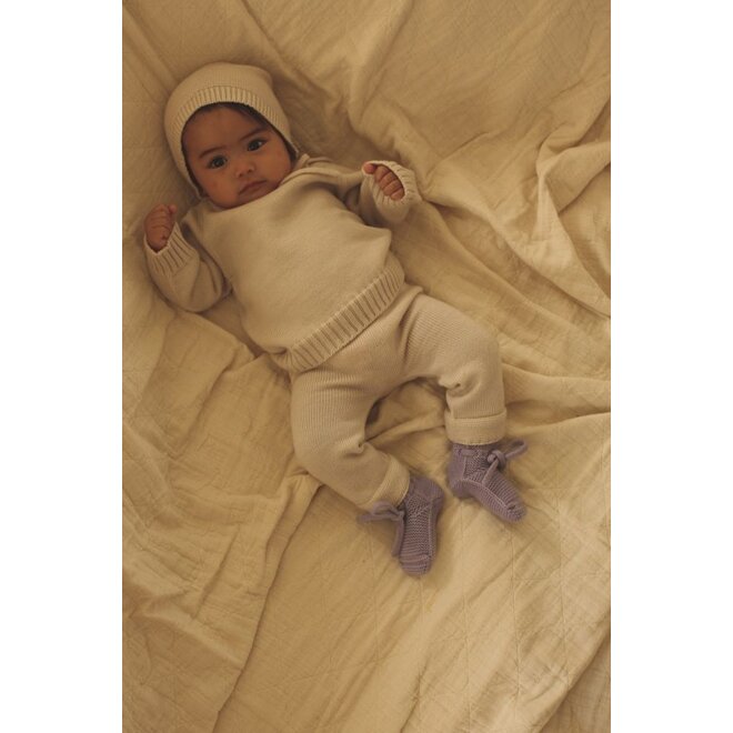 Hvid | Booties Lilac