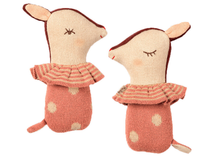 Maileg | Bambi rattle - Rose