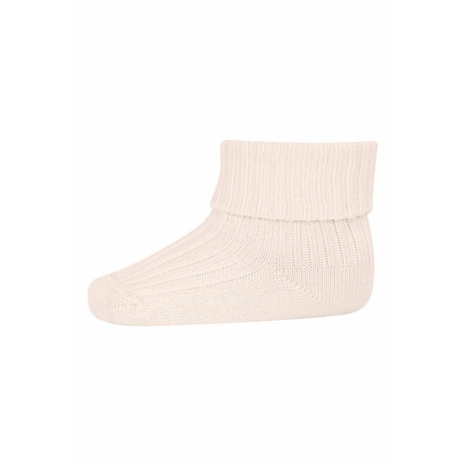 MP Denmark | Cotton Rib Baby Socks Pink Champagne