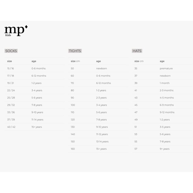 MP Denmark | Muno Knee Socks Ecru