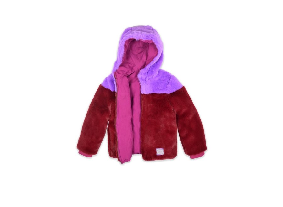 Lola Winterjas Red Liatris 3-4Y