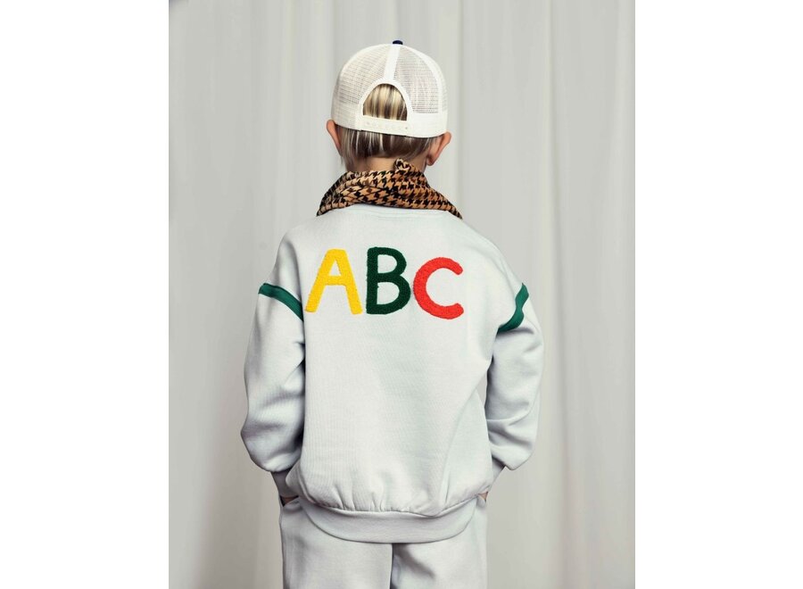 Mini Rodini | Abc Chenille Sweatshirt Grey