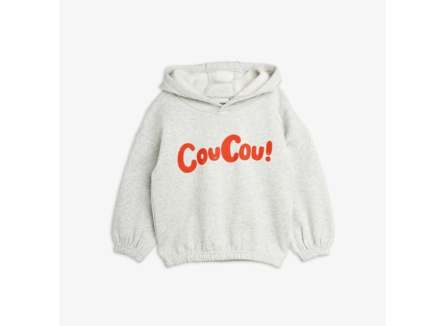 Mini Rodini | Coucou Sp Hoodie Grey Melange