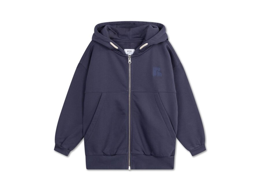 Repose ams | Zip Hoodie Midnight Blue