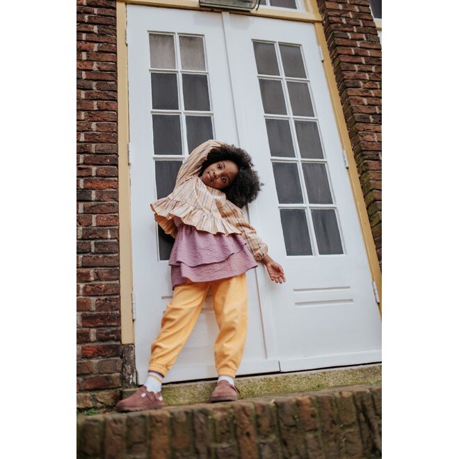 Repose ams | Ava Skirt Multi Mauve Check