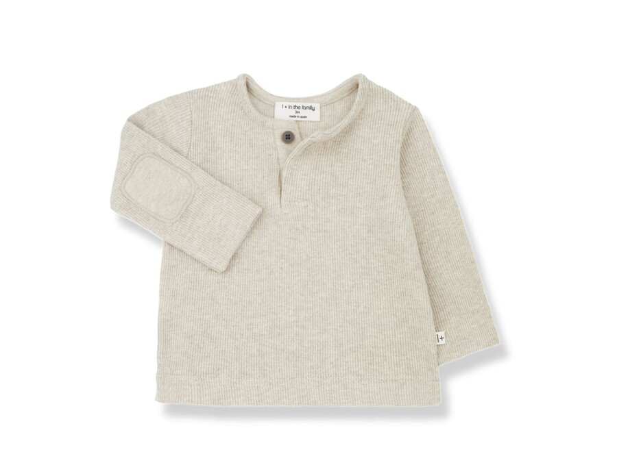 Sandal Henley T-Shirt Oatmeal