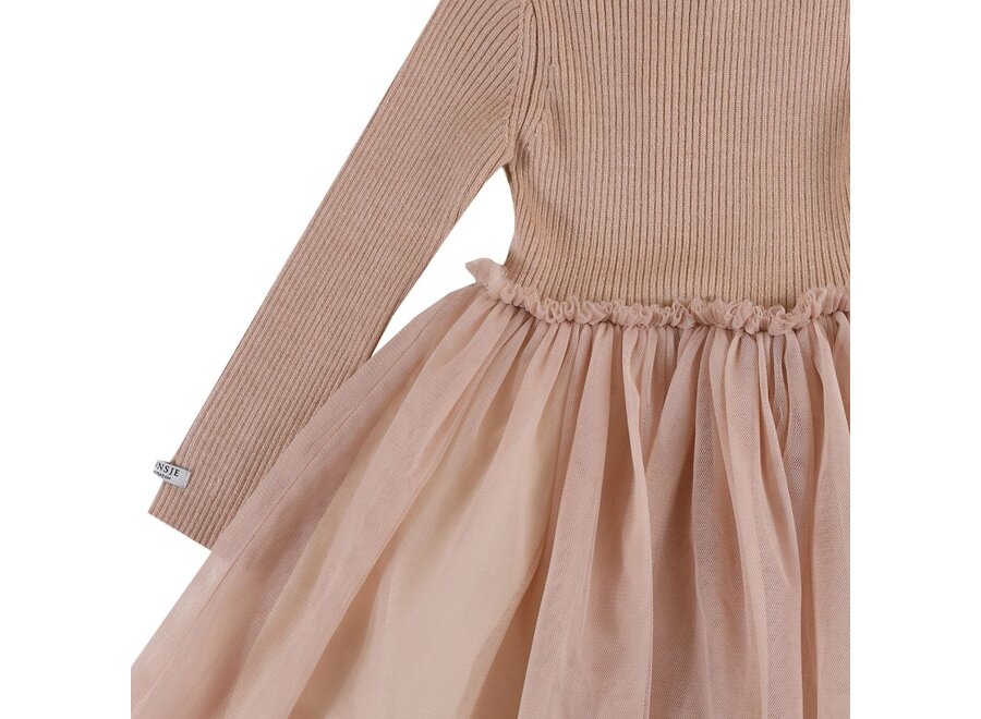 Donsje | Lotus Dress Light Coral