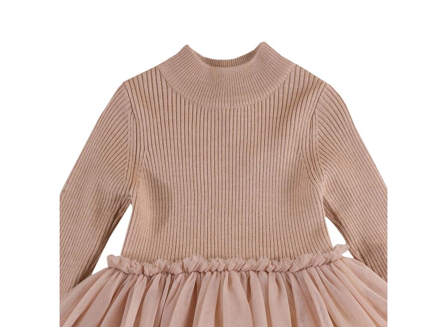 Donsje | Lotus Dress Light Coral
