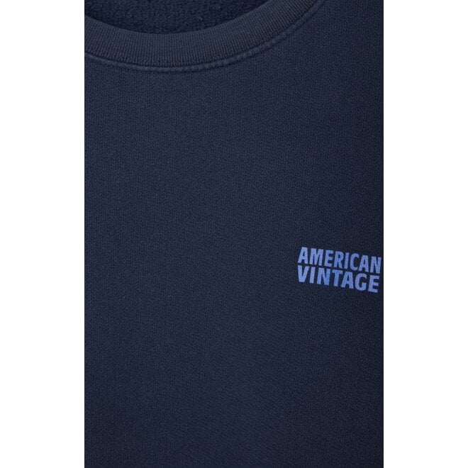 American Vintage | Izubird Sweater Marine Vintage