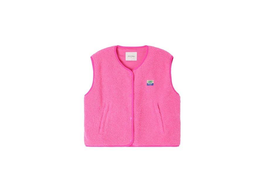 Hoktown Bodywarmer Pink Acid Chine