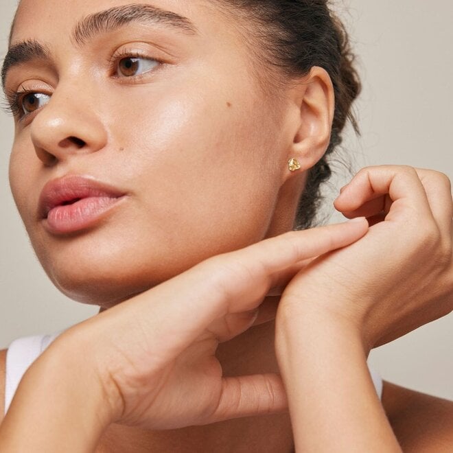 Enamel Copenhagen | Rio Gouden Studs Oorbellen