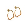 Enamel Copenhagen | Sway Gouden Hoops Oranje