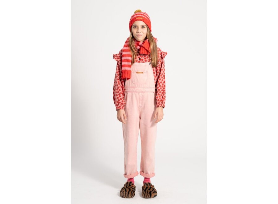 Piupiuchick | Knitted Sjaal Red & Pink Stripes