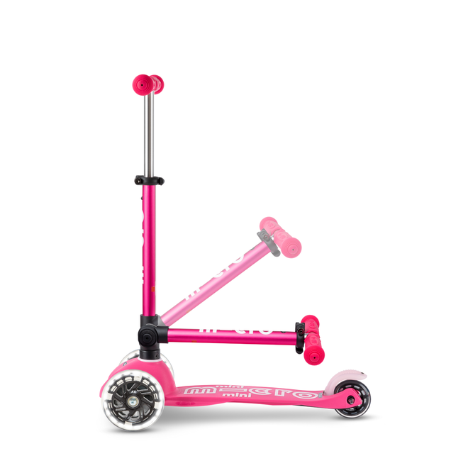 Micro Step | Micro Mini Micro Step Inklapbaar LED Pink