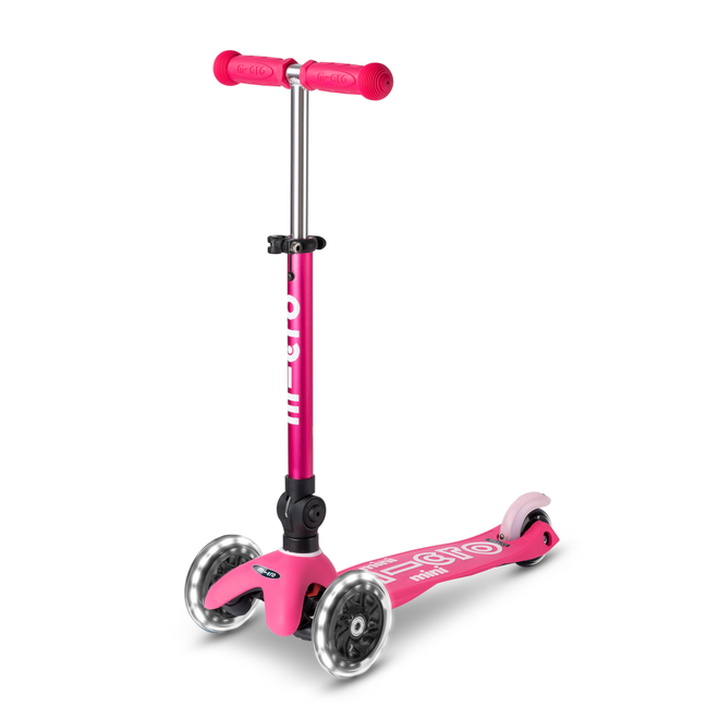 Micro Step | Micro Mini Micro Step Inklapbaar LED Pink