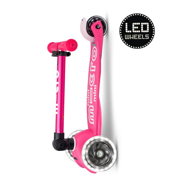 Micro Step | Micro Mini Micro Step Inklapbaar LED Pink