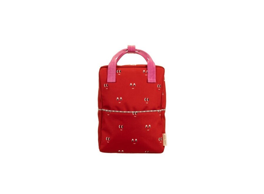 Backpack Medium Better Together Eyes Basketball Red